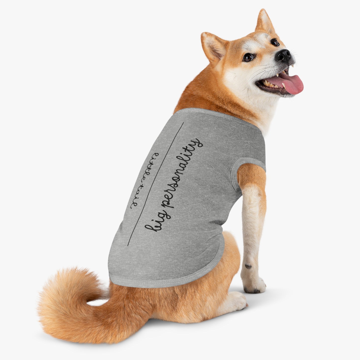 Brittany Spaniel Tank Top—"Little Tail, Big Personality"