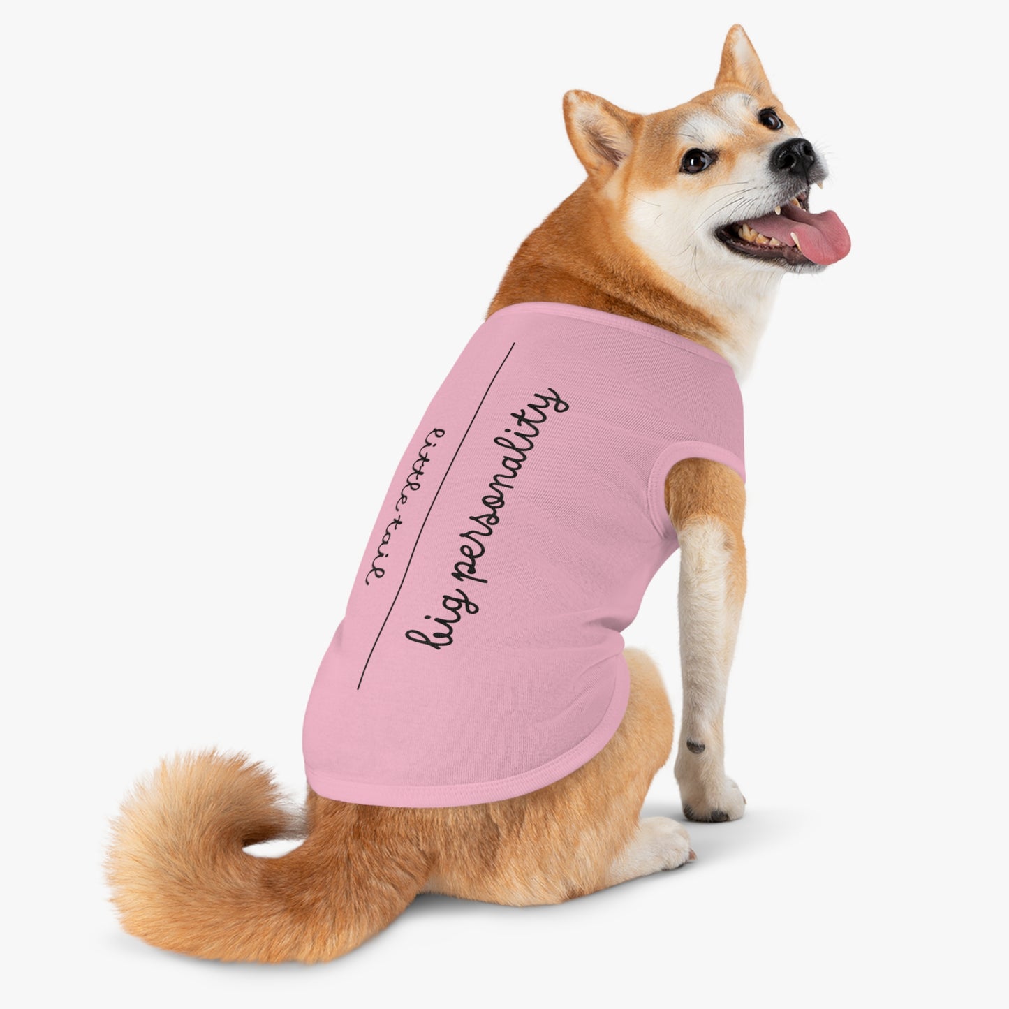 Brittany Spaniel Tank Top—"Little Tail, Big Personality"