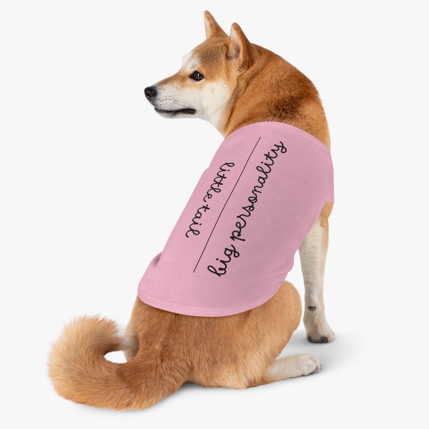 Brittany Spaniel Tank Top—"Little Tail, Big Personality"