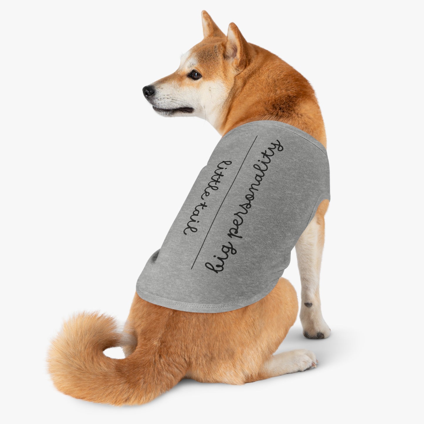 Brittany Spaniel Tank Top—"Little Tail, Big Personality"